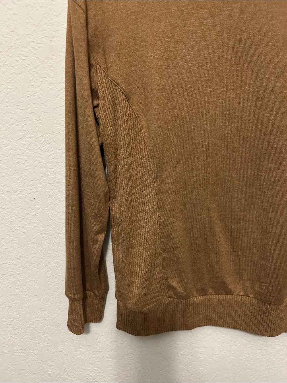 Maurice’s 247 Crewneck Sweater in Camel Brown - Picture 4 of 7